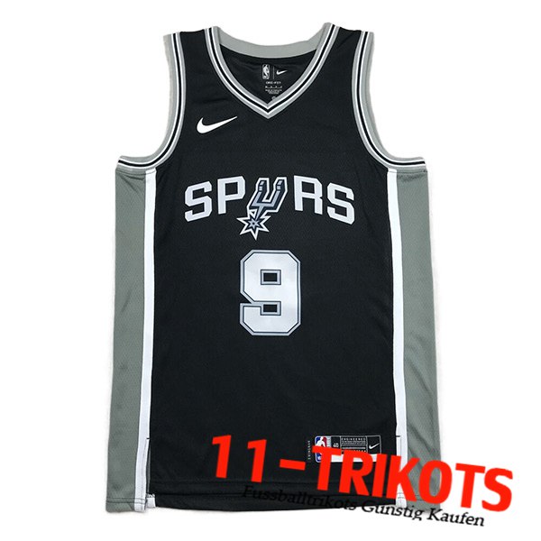 San Antonio Spurs Trikots (PARKER #9) 2023/24 Schwarz