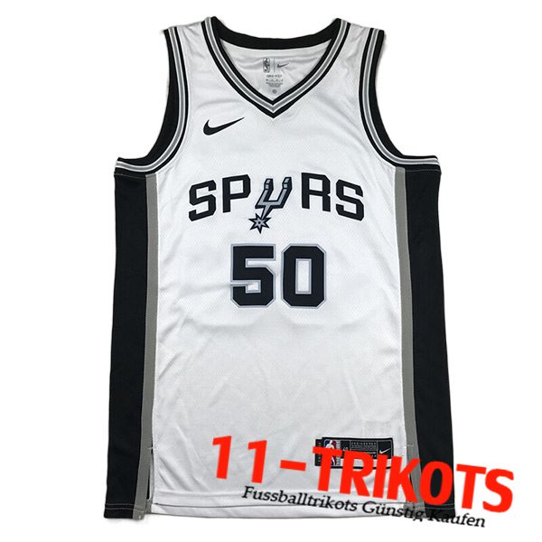 San Antonio Spurs Trikots (ROBINSON #50) 2023/24 Weiß