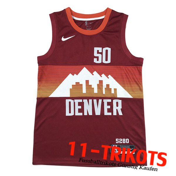 Denver Nuggets Trikots (GOROON #50) 2023/24 Rot