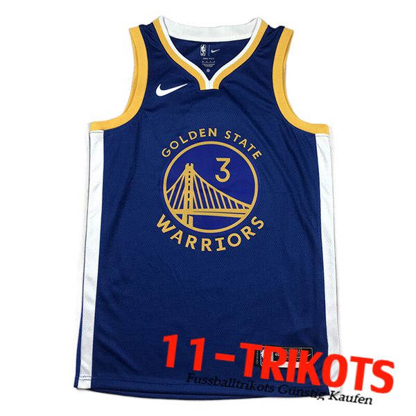 Golden State Warriors Trikots (PAUL #3) 2023/24 Blau