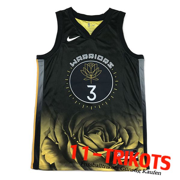 Golden State Warriors Trikots (POOLE #3) 2023/24 Schwarz