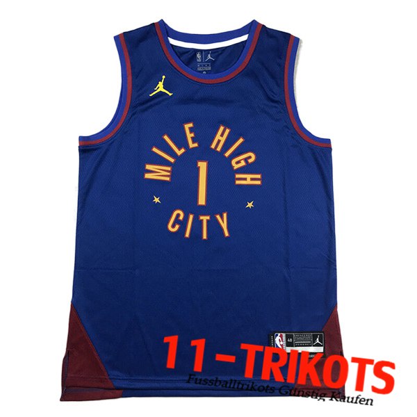 Denver Nuggets Trikots (PORTER JR. #3) 2023/24 Blau