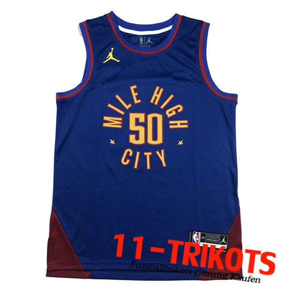 Denver Nuggets Trikots (GOROON #50) 2023/24 Blau -02