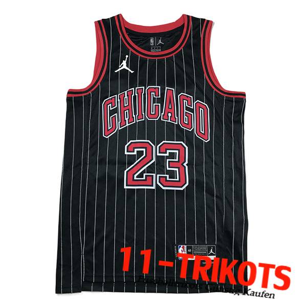 Chicago Bulls Trikots (JORDAN #23) 2023/24 Schwarz -07