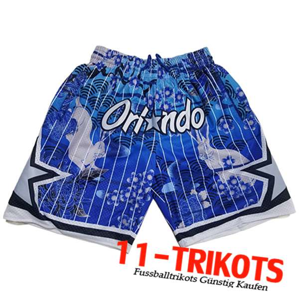 Orlando Magic Shorts NBA 2023/24 Blau/Weiß