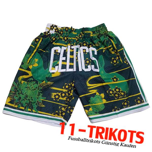 Boston Celtics Shorts NBA 2023/24 Grün