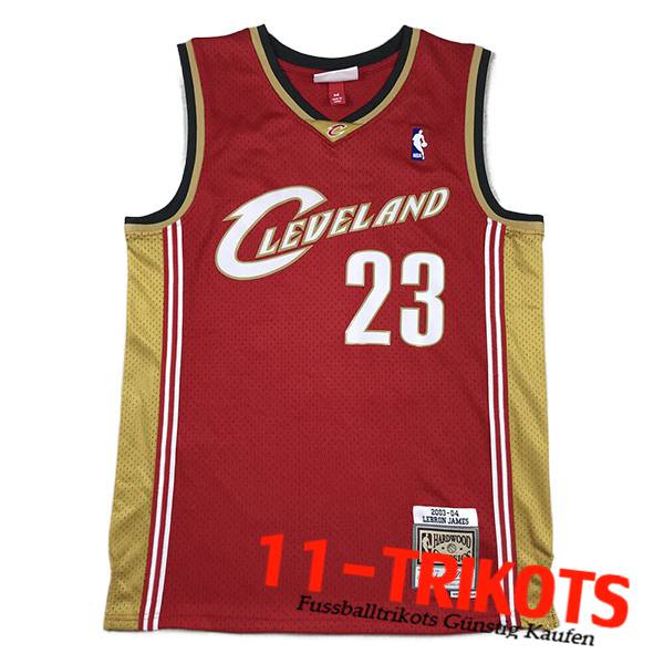 Cleveland Cavaliers Trikots (JAMES #23) 2023/24 Rot