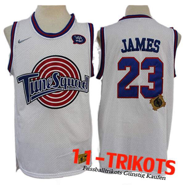 Los Angeles Lakers Trikots (JAMES #23) 2023/24 Weiß -02