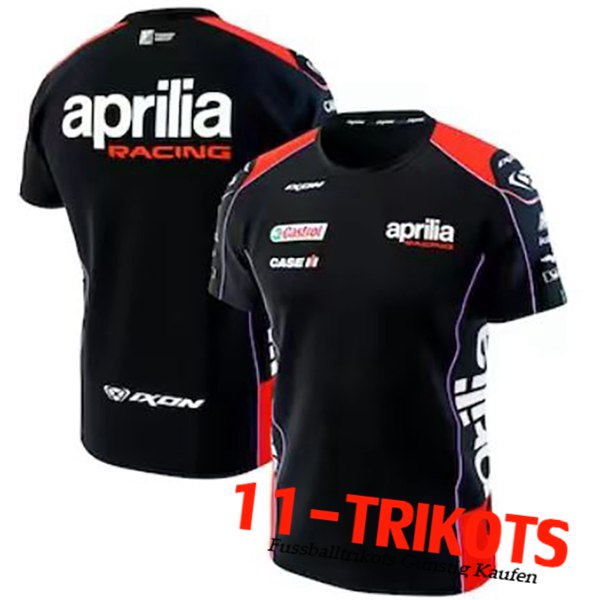 Aprilia Team T-Shirt F1 Navy blau 2023