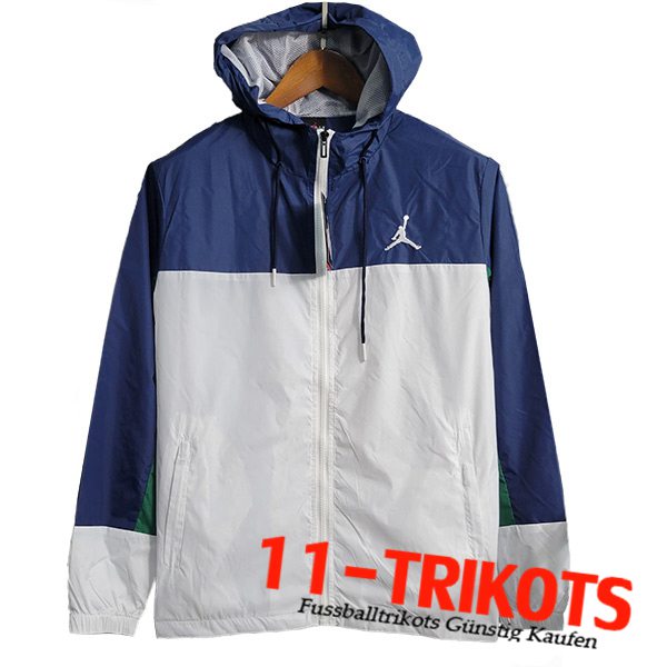 Jordan Windjacke Weiß/Blau 2023/2024 -02