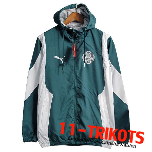 Palmeiras Windjacke Grün 2023/2024 -04