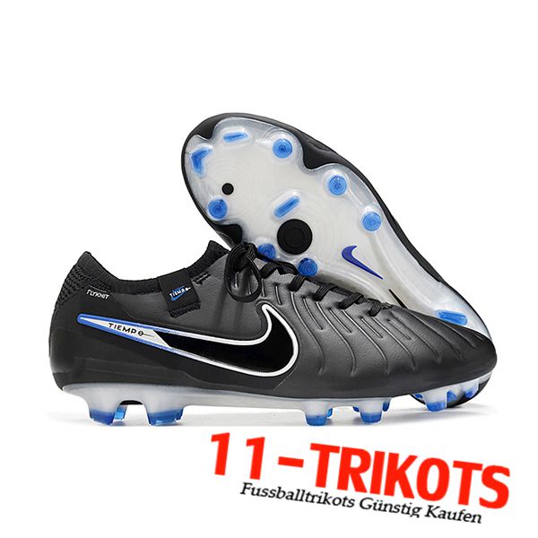 Nike Fussballschuhe Tiempo Legend X Elite FG Schwarz