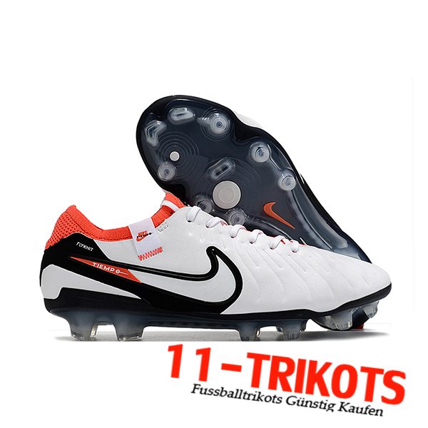 Nike Fussballschuhe Tiempo Legend X Elite FG Weiß -02