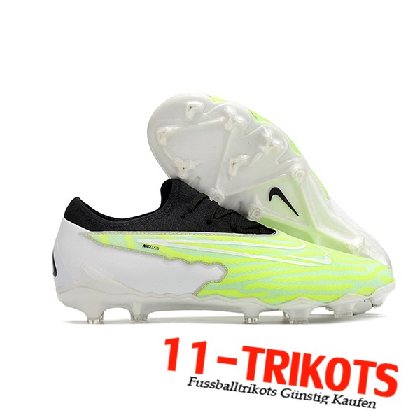 Nike Fussballschuhe Phantom GX Academy FG Grün/Weiß