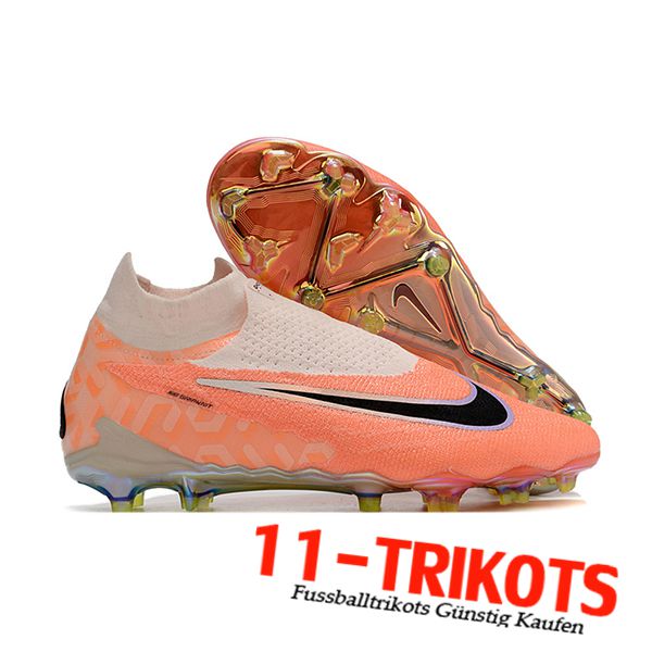 Nike Fussballschuhe Phantom GX Elite FG NU Orange -02