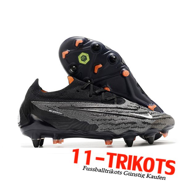 Nike Fussballschuhe Phantom GX Elite Link PRO SG Anti Clog Schwarz/Grau