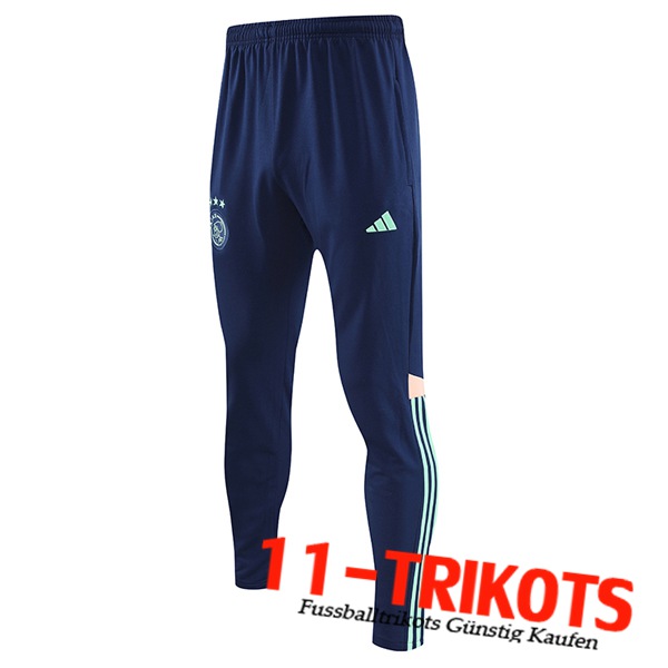 Ajax Trainingshose Navy blau 2023/2024