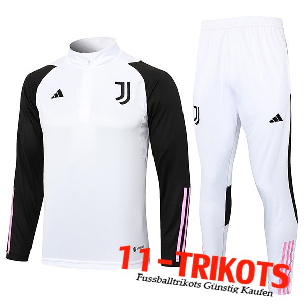 Juventus Trainingsanzug Weiß 2023/2024 -03