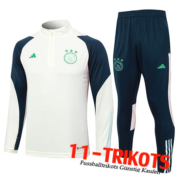 Ajax Trainingsanzug Weiß 2023/2024