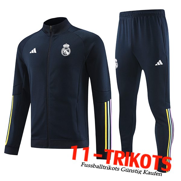 Real Madrid Trainingsanzug (Jacke) Hellblau 2023/2024