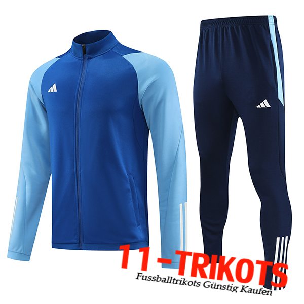 Adidas Trainingsanzug (Jacke) Blau 2023/2024 -03