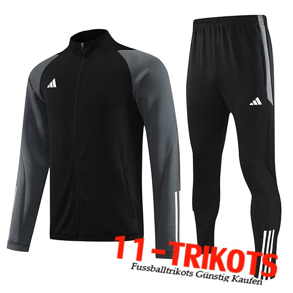 Adidas Trainingsanzug (Jacke) Schwarz 2023/2024 -02