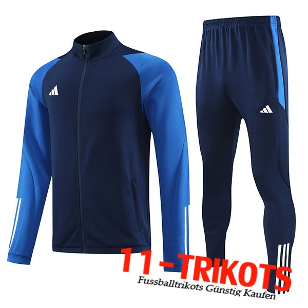 Adidas Trainingsanzug (Jacke) Blau 2023/2024 -02