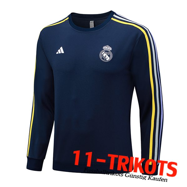 Real Madrid Training Sweatshirt Navy blau 2023/2024 -02
