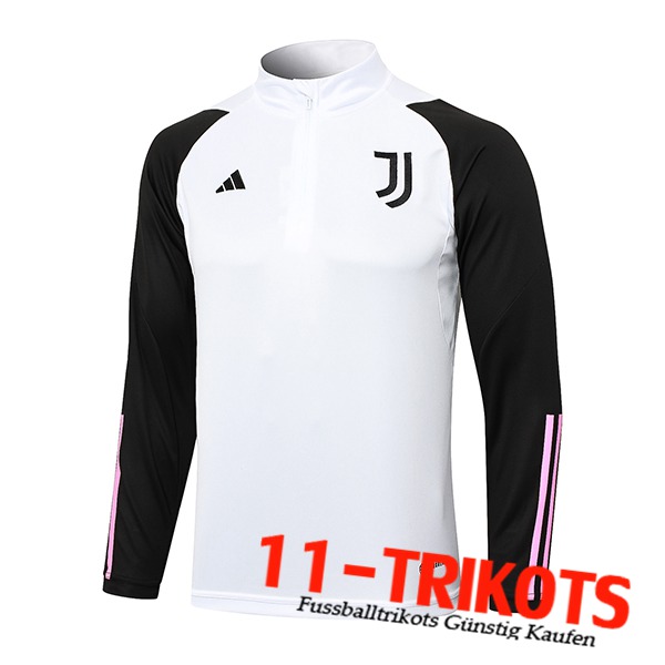 Juventus Training Sweatshirt Weiß 2023/2024 -02