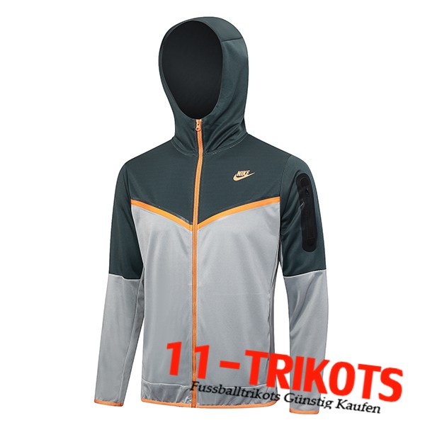 Nike Trainingsjacke Mit Kapuze Hellgrau 2023/2024 -02