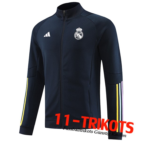 Real Madrid Trainingsjacke Navy blau 2023/2024
