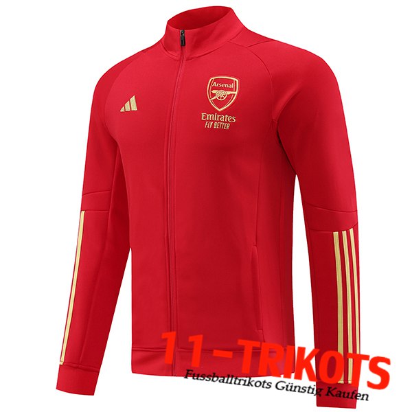 Arsenal Trainingsjacke Rot 2023/2024