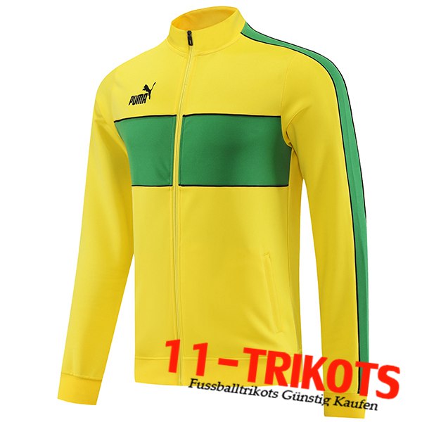 PUMA Trainingsjacke Gelb 2023/2024