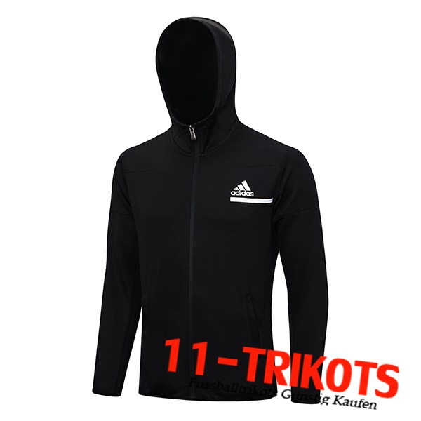 Adidas Trainingsjacke Mit Kapuze Schwarz 2023/2024