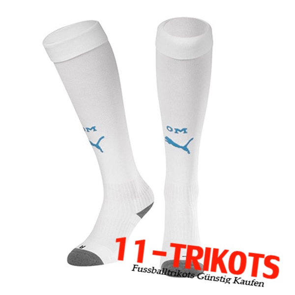 Marseille Fussball Socken Heimtrikot 2023/2024