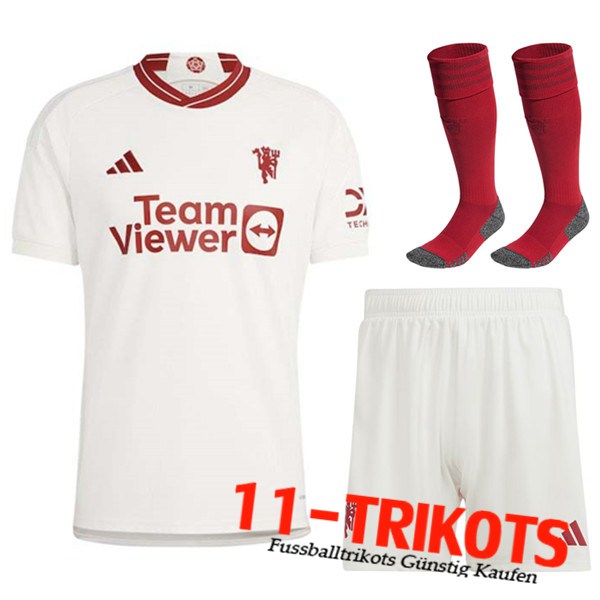 Manchester United Third Trikot (Short + Chaussettes) 2023/2024