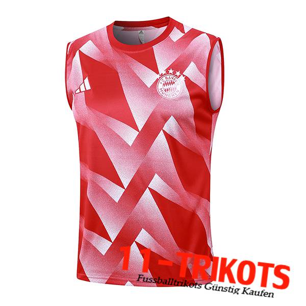 Bayern München Trainings-Tanktop Rot 2023/2024 -03