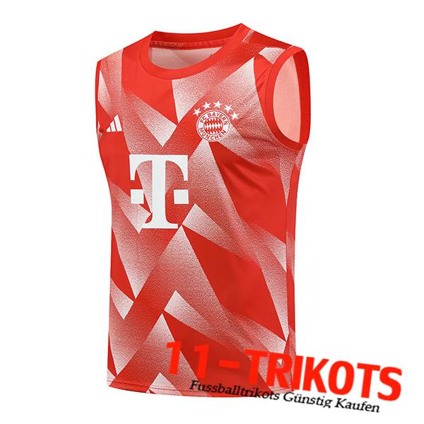 Bayern München Trainings-Tanktop Orange 2023/2024