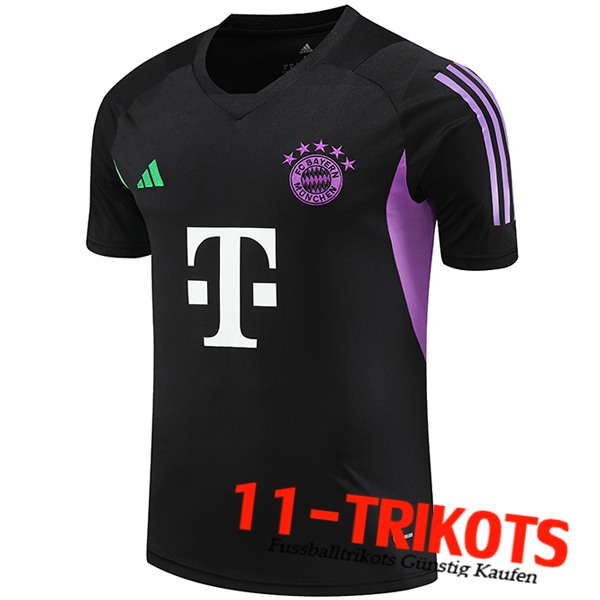 Bayern München Trainingstrikot Schwarz 2023/2024 -03