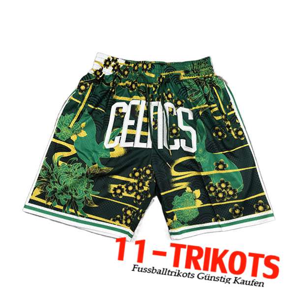 Boston Celtics Shorts NBA 2023/24 Grün -02