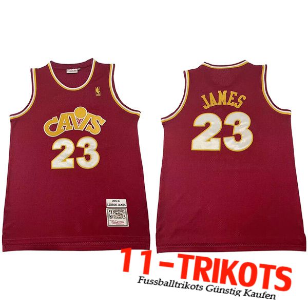Cleveland Cavaliers Trikots (JAMES #23) 2023/24 Rot -02
