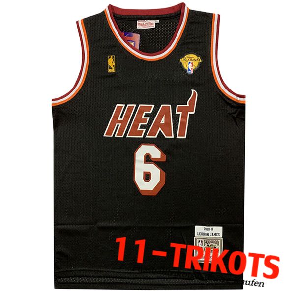 Miami Heat Trikots (JAMES #6) 2023/24 Rot -02