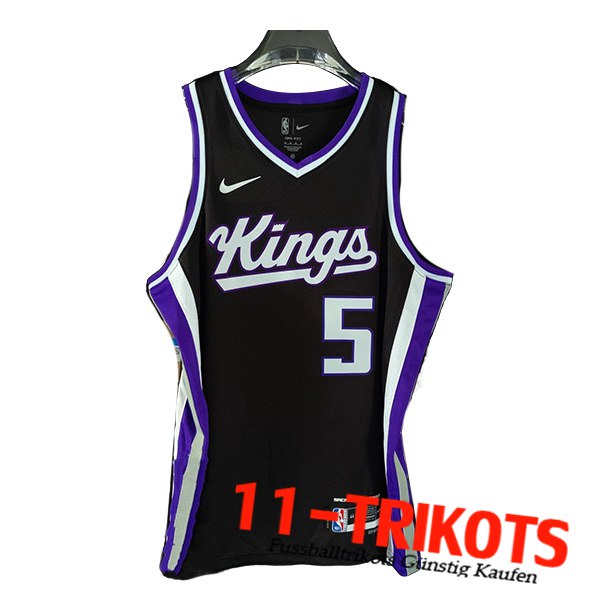 Sacramento Kings Trikots (FOX #5) 2023/24 Schwarz