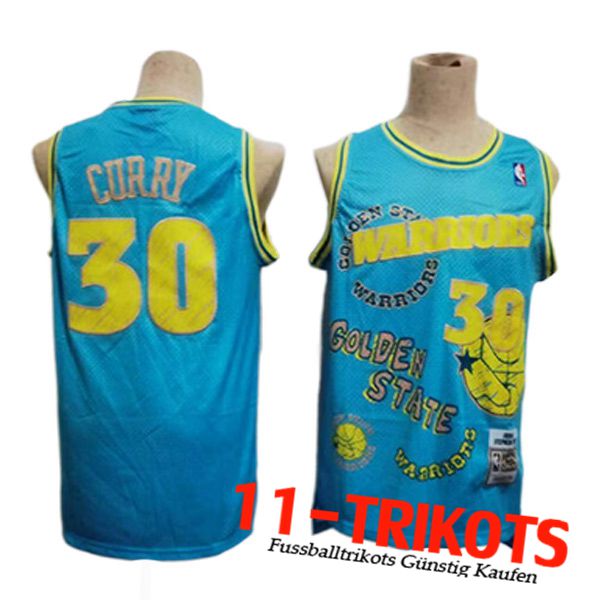 Golden State Warriors Trikots (CURRY #30) 2023/24 Blau