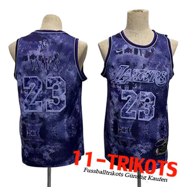 Los Angeles Lakers Trikots (JAMES #23) 2023/24 lila