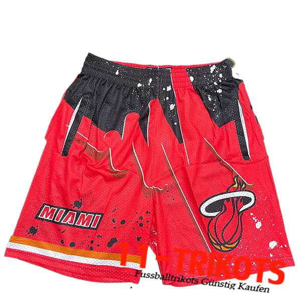 Miami Heat Shorts NBA 2023/24 Rot