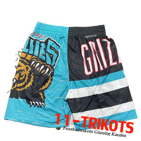 Memphis Grizzlies Shorts NBA 2023/24 Blau/Schwarz