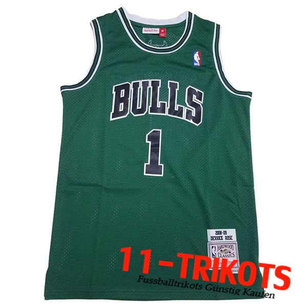 Chicago Bulls Trikots (Rosa #1) 2023/24 Grün