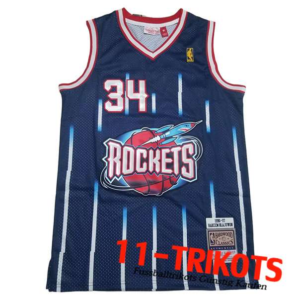 Houston Rockets Trikots (OLAJUWON #34) 2023/24 Blau