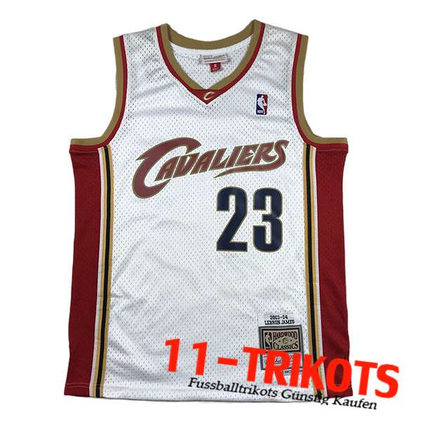 Cleveland Cavaliers Trikots (JAMES #23) 2023/24 Weiß